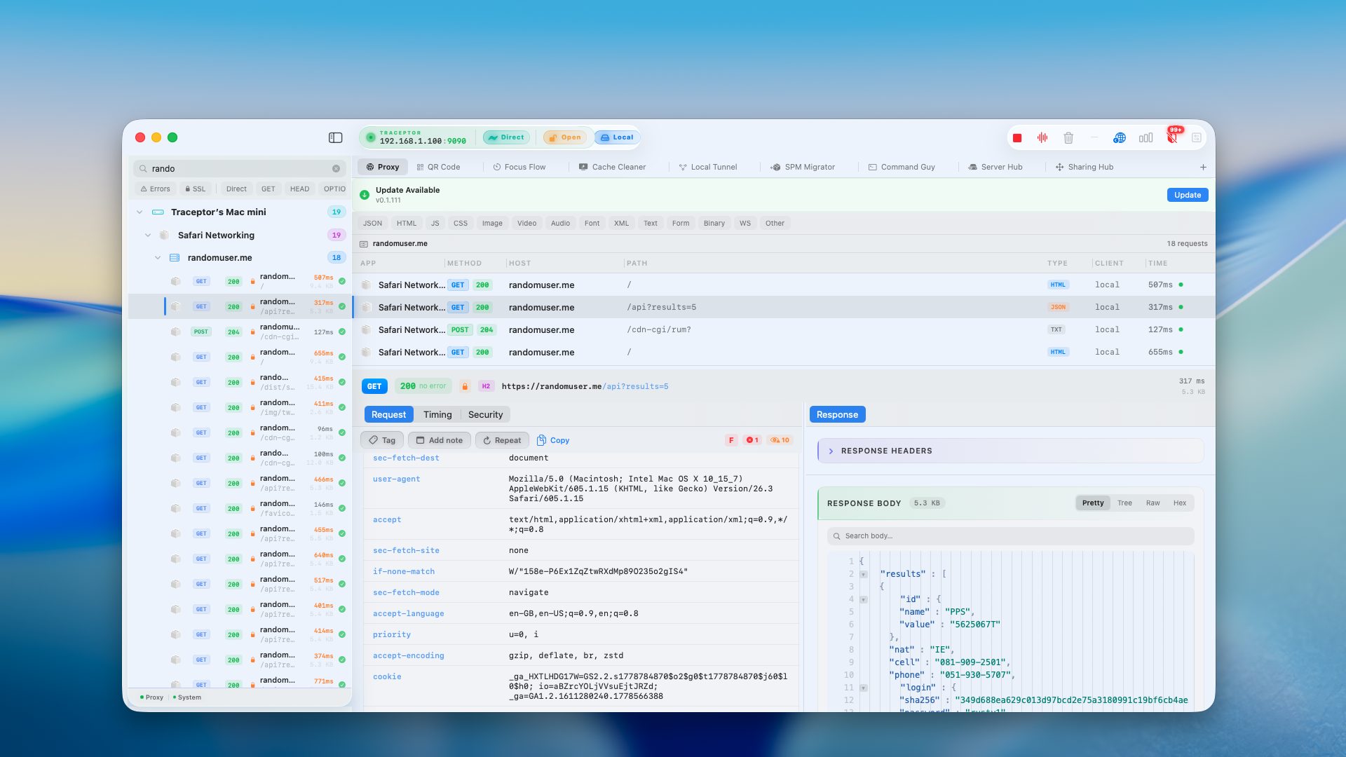 Introducing Traceptor — the HTTP debugger your Mac always deserved